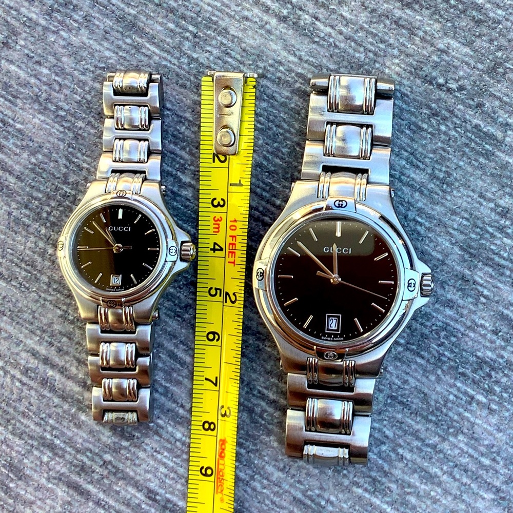 Man’s and Women’s GUCCI watch set 💙❤️ - Picture 8 of 16